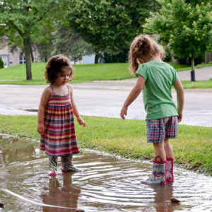 Splashing in Puddles